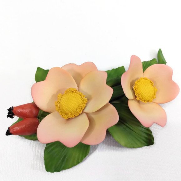 The Franklin Mint "Sweetbrier" 1985 Rose - Picture 1 of 7